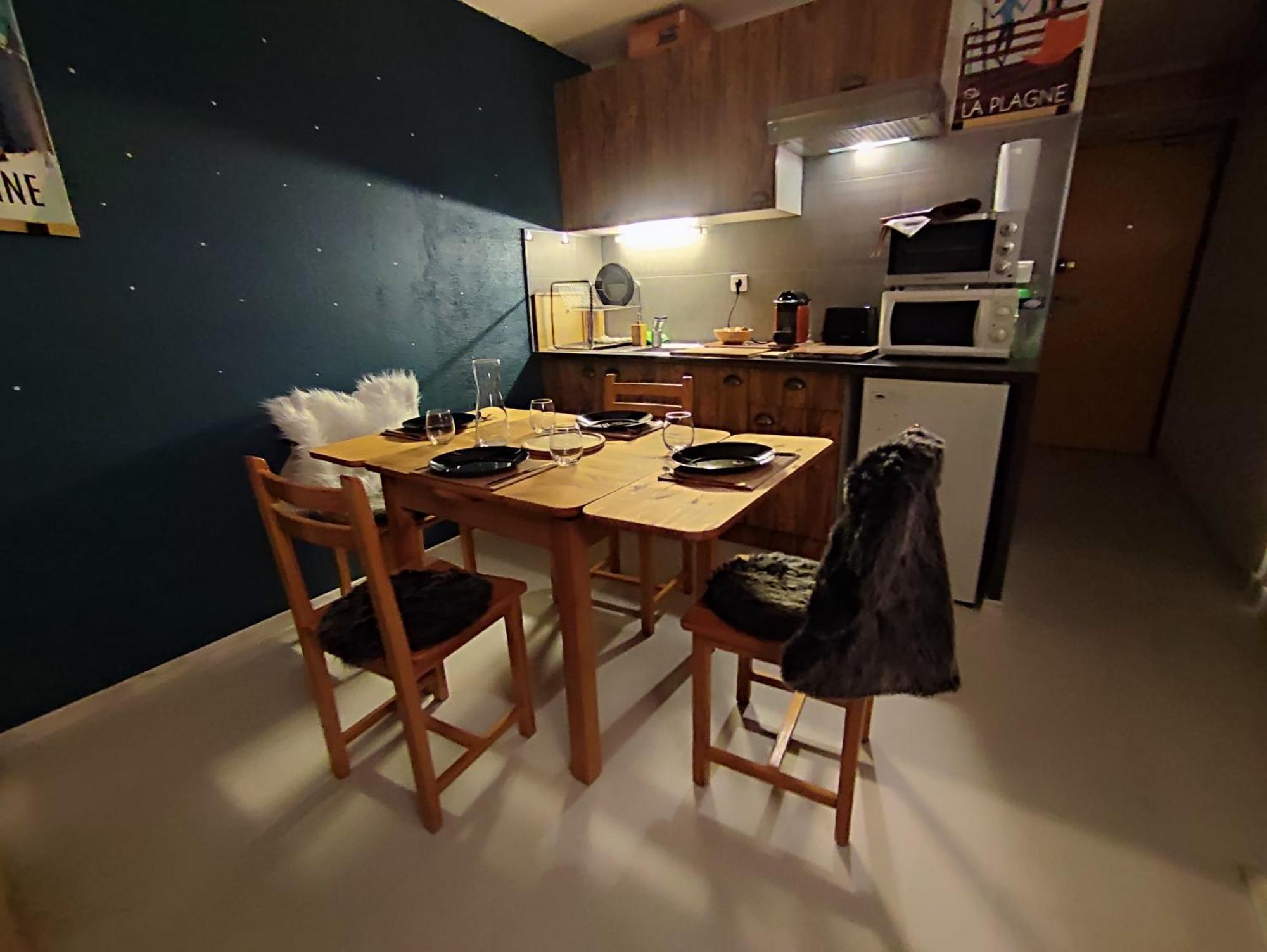 Studio Cosy 2100M Pied Des Pistes-Direct To Ski Slopes-Ski In Ski Out-La Plagne Aime 2000 외부 사진